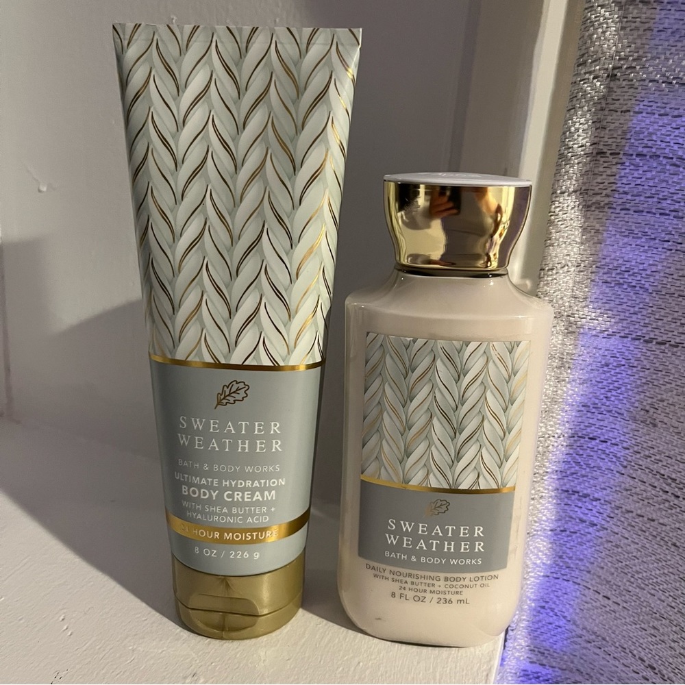 Sweater Weather Ultimate Hydration Body Cream & Daily Nourishing Body Lotion